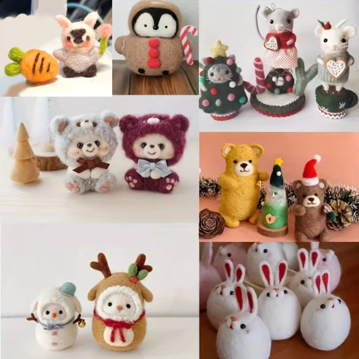 Wool Felting Art Yarn Kit