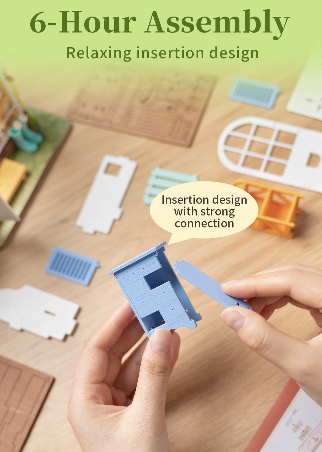 Miniature Dreamy Garden Dollhouse