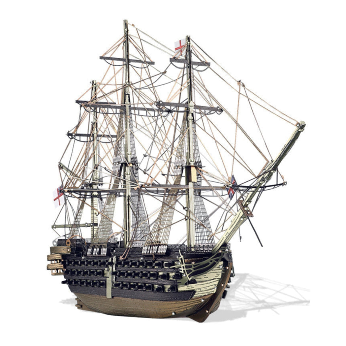Vintage Sailing Ship 3D Puzzle HMS Victory Model