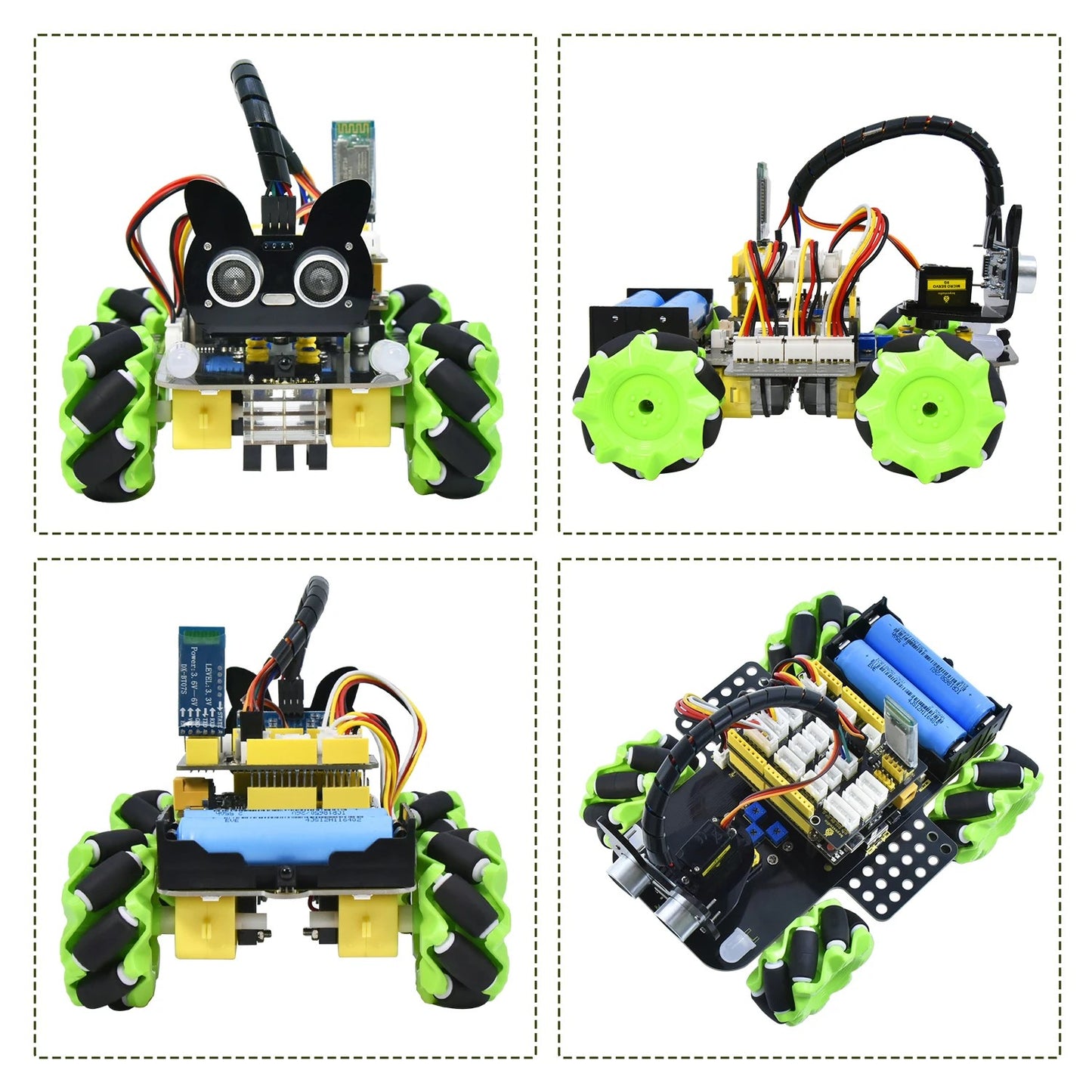 4WD Robot Car Model DIY Kit