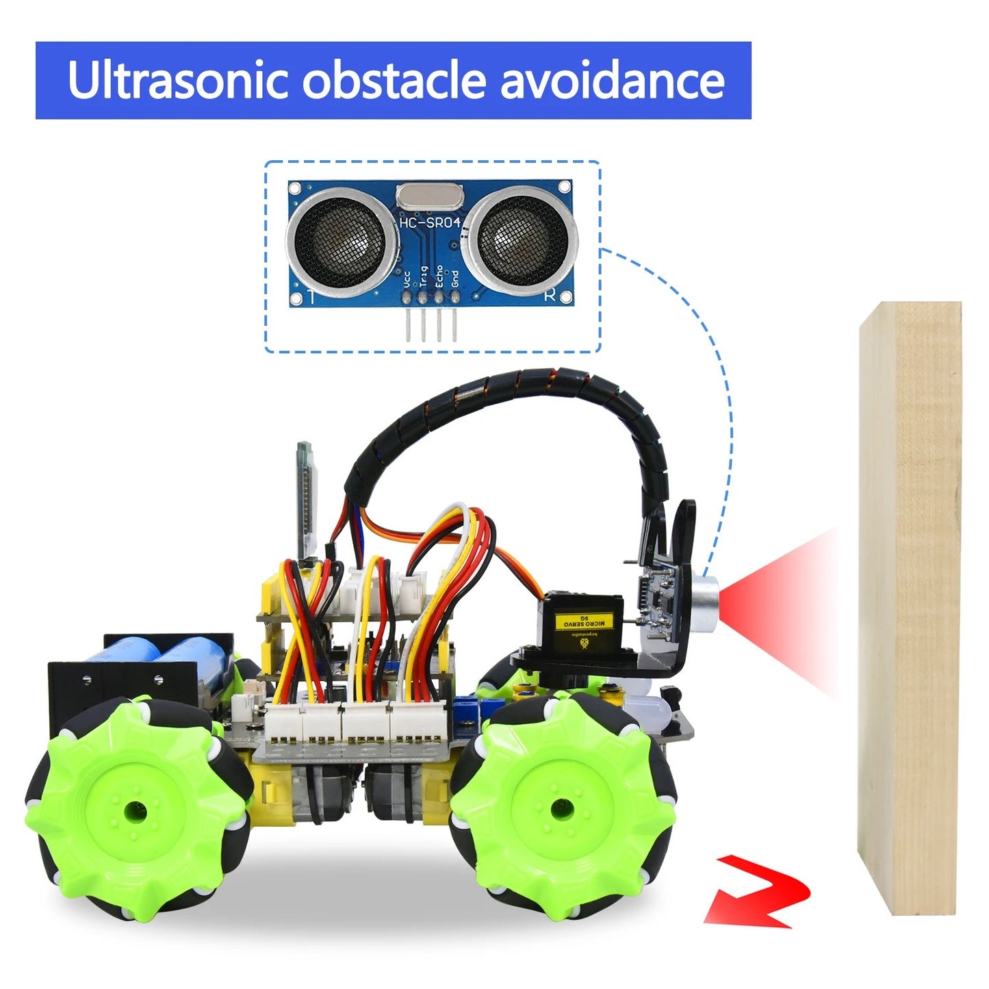 4WD Robot Car Model DIY Kit