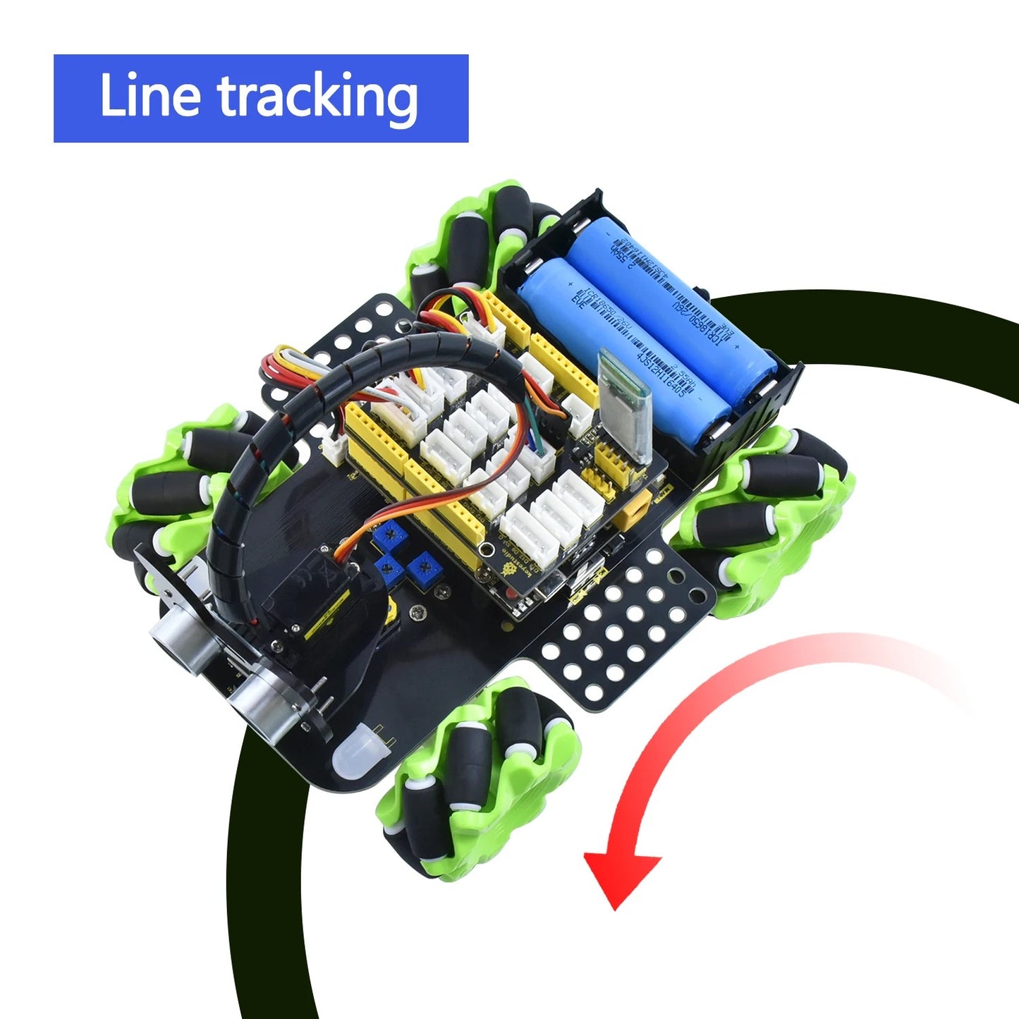 4WD Robot Car Model DIY Kit