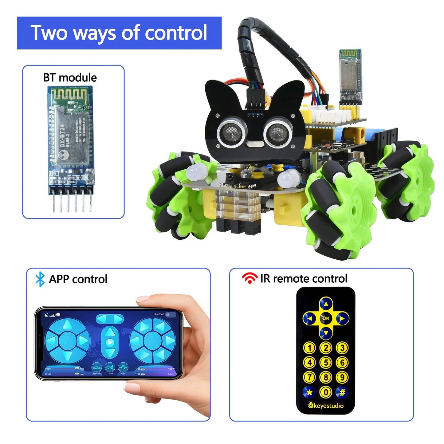 4WD Robot Car Model DIY Kit