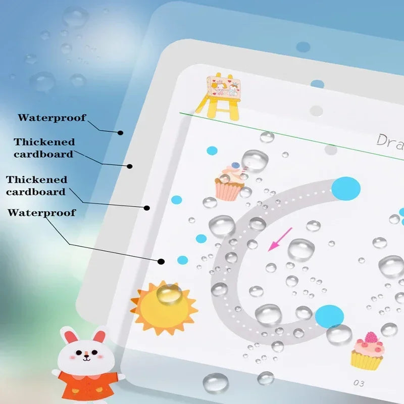 Magical Tracing Workbook: Reusable Montessori Practice Book