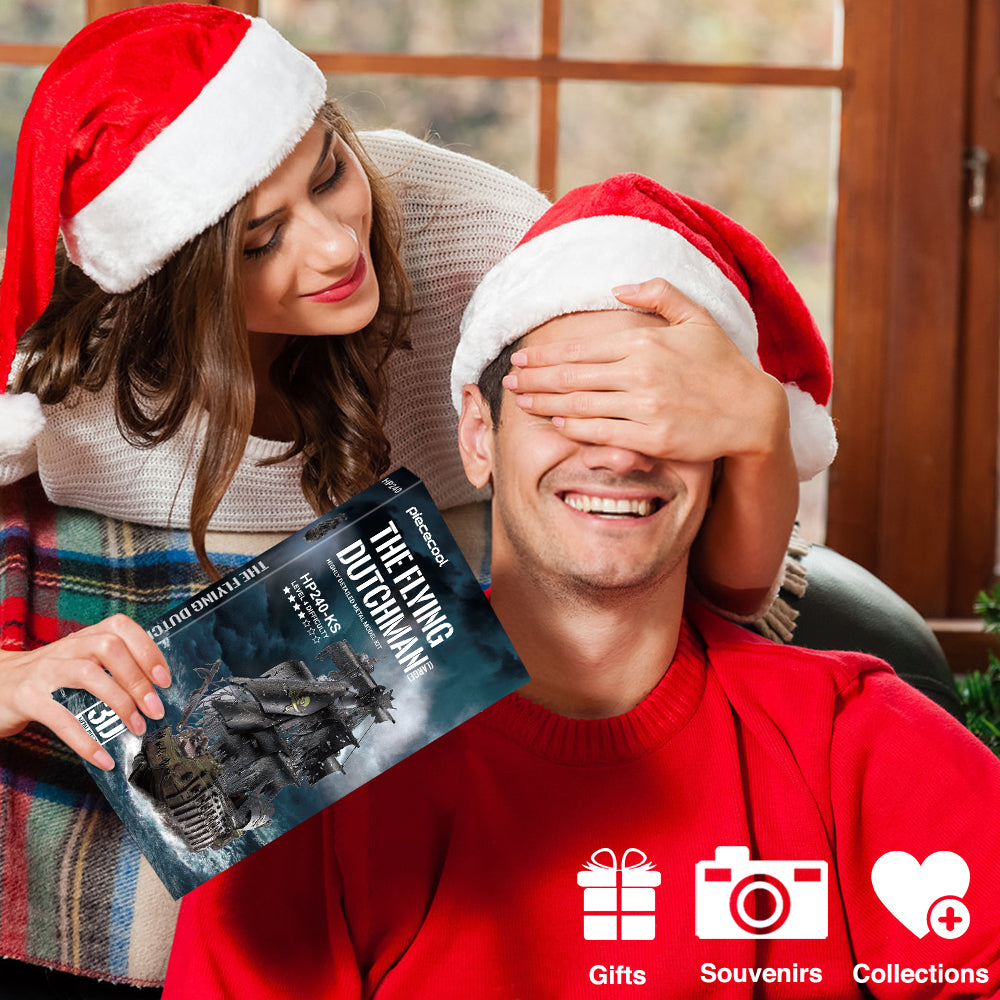 Flying Dutchman 3D Metal Puzzle: Piececool Pirate Ship Model