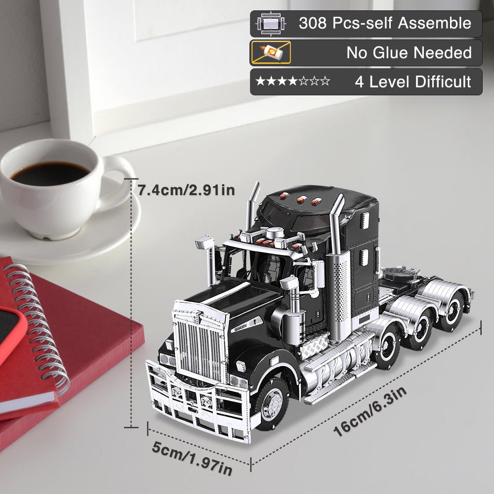 3D Metal Puzzle Truck