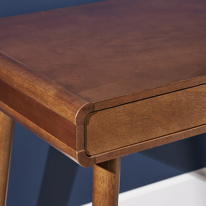 Solid Wood Writing Desk - Vintage Style for Home & Office