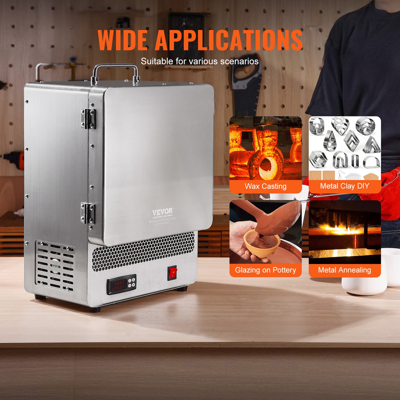 1500W Electric Melting Furnace