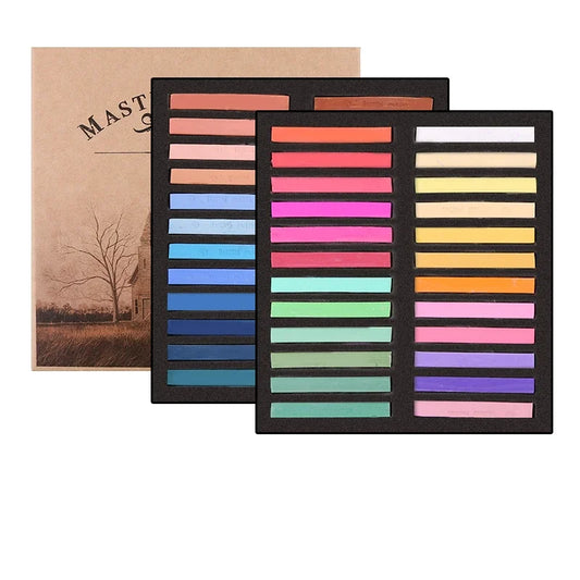 Soft Pastel Crayons: 12/24/36/48 Colors Art Supplies