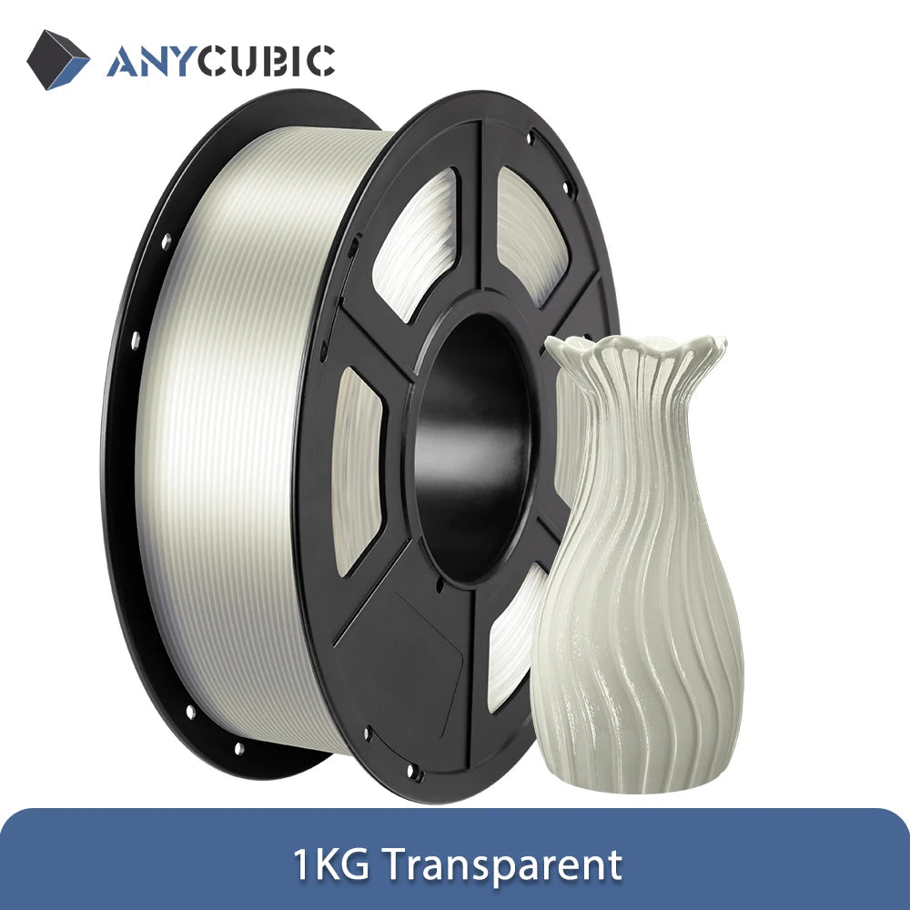 ANYCUBIC PLA Filament 1.75mm 1kg - Eco-Friendly & Clog-Free