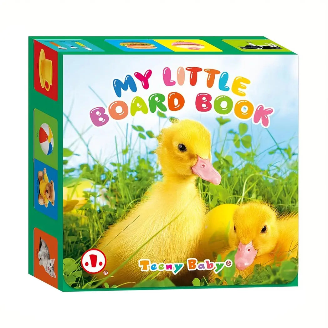 Baby Sensory Card Books - Interactive Newborn Development Toys