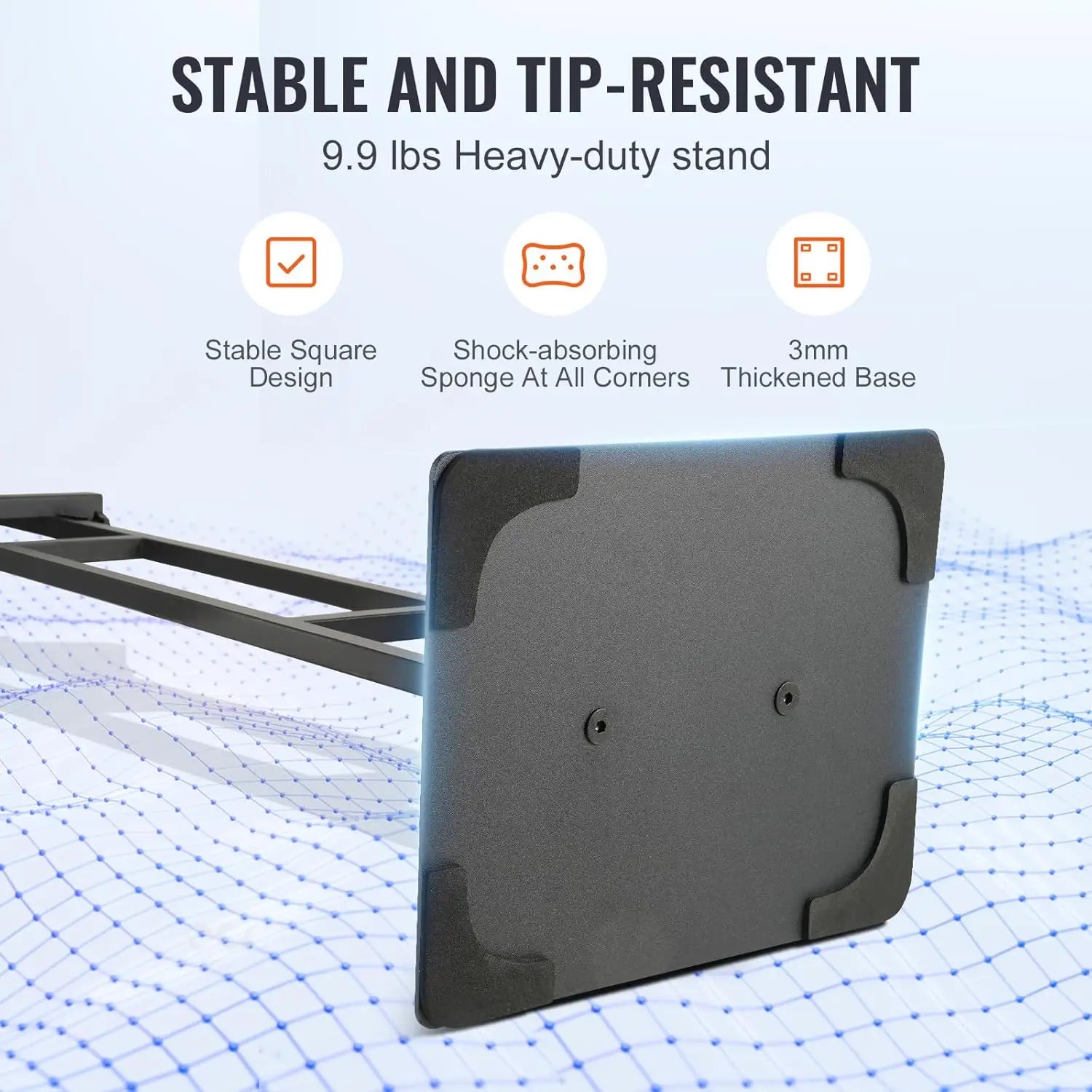 Adjustable Poster Stand 75" Dual-Sided Heavy Duty Sign Holder
