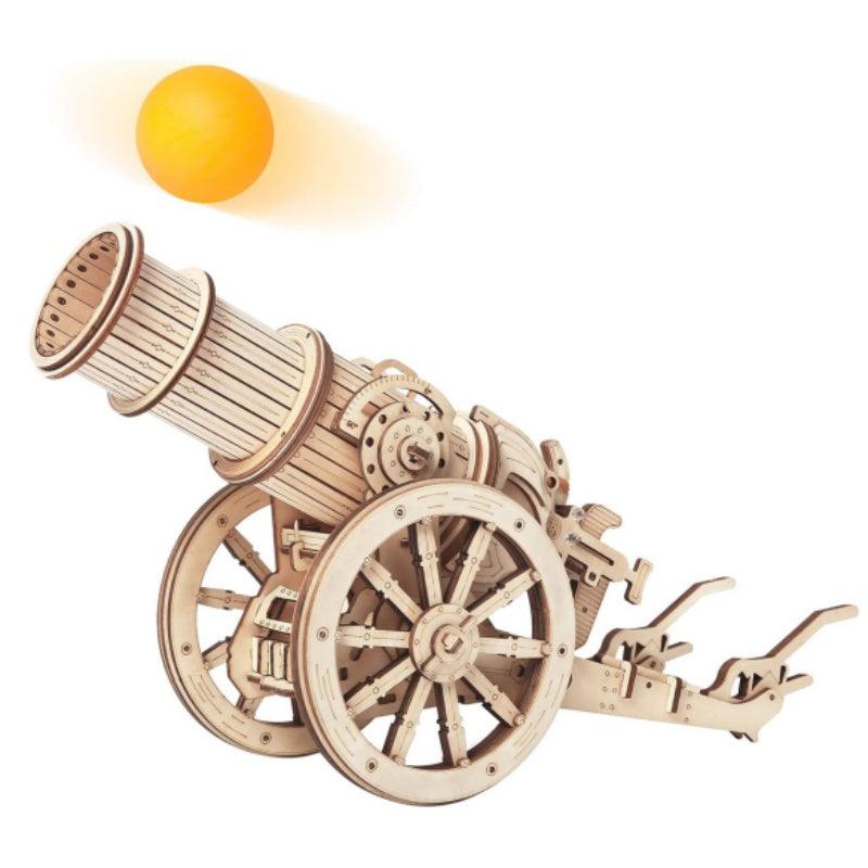 3D Wooden Catapult Puzzle - DIY STEM Toy for All Ages