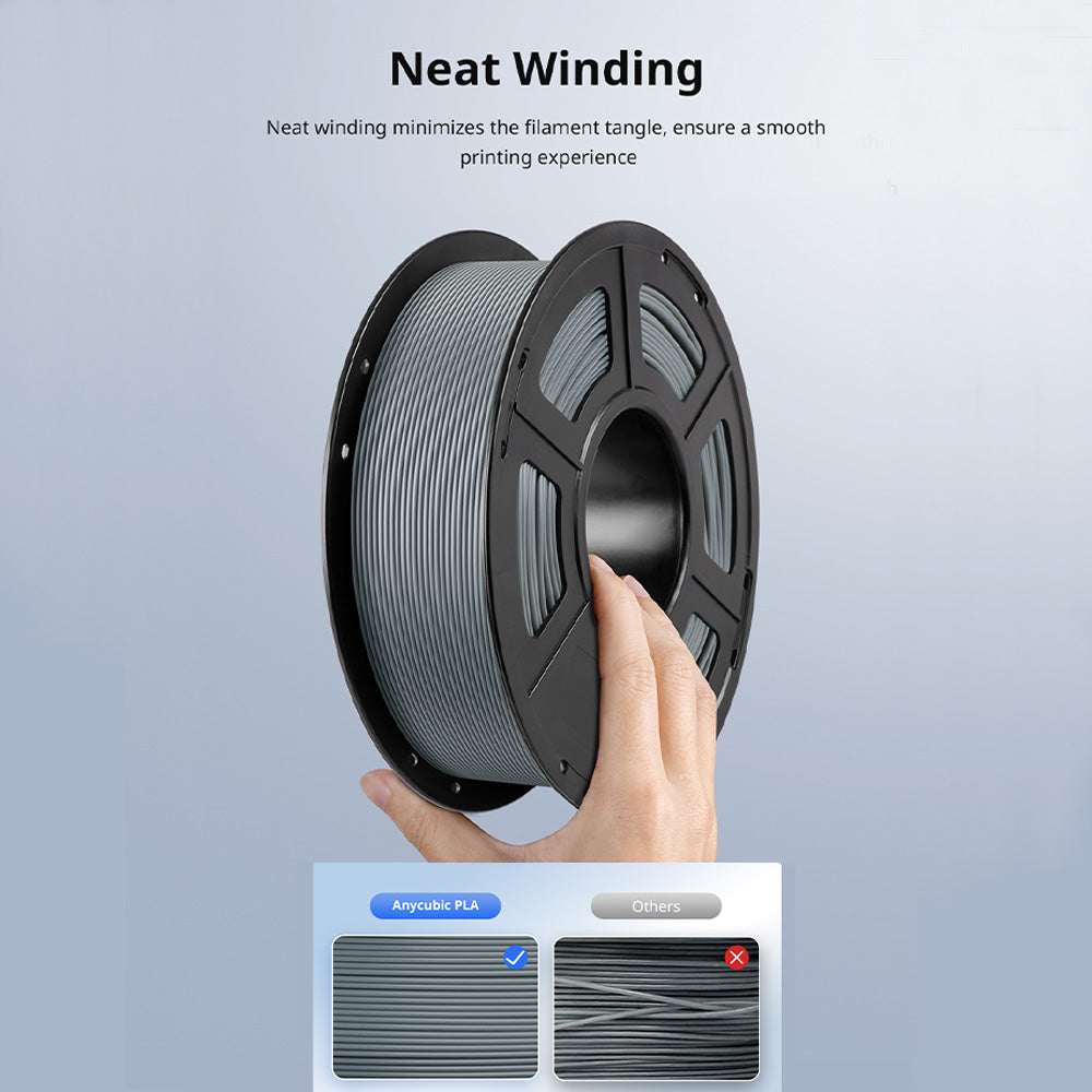 ANYCUBIC PLA Filament 1.75mm 1kg - Eco-Friendly & Clog-Free