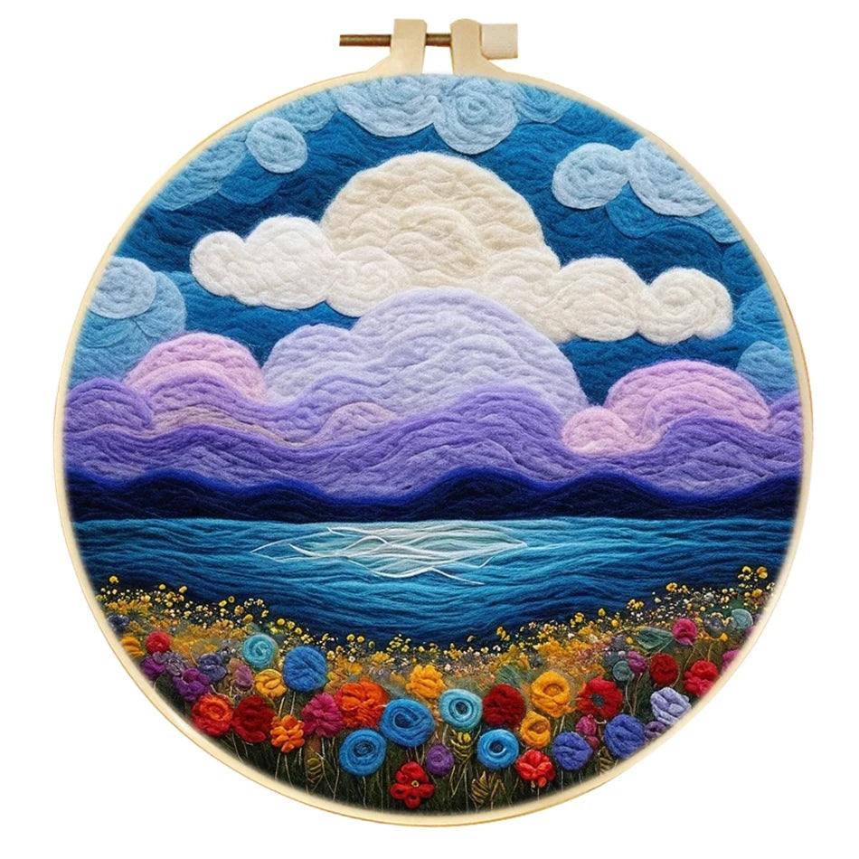Wool Felting Kit with Frame: Craft Your Own Art