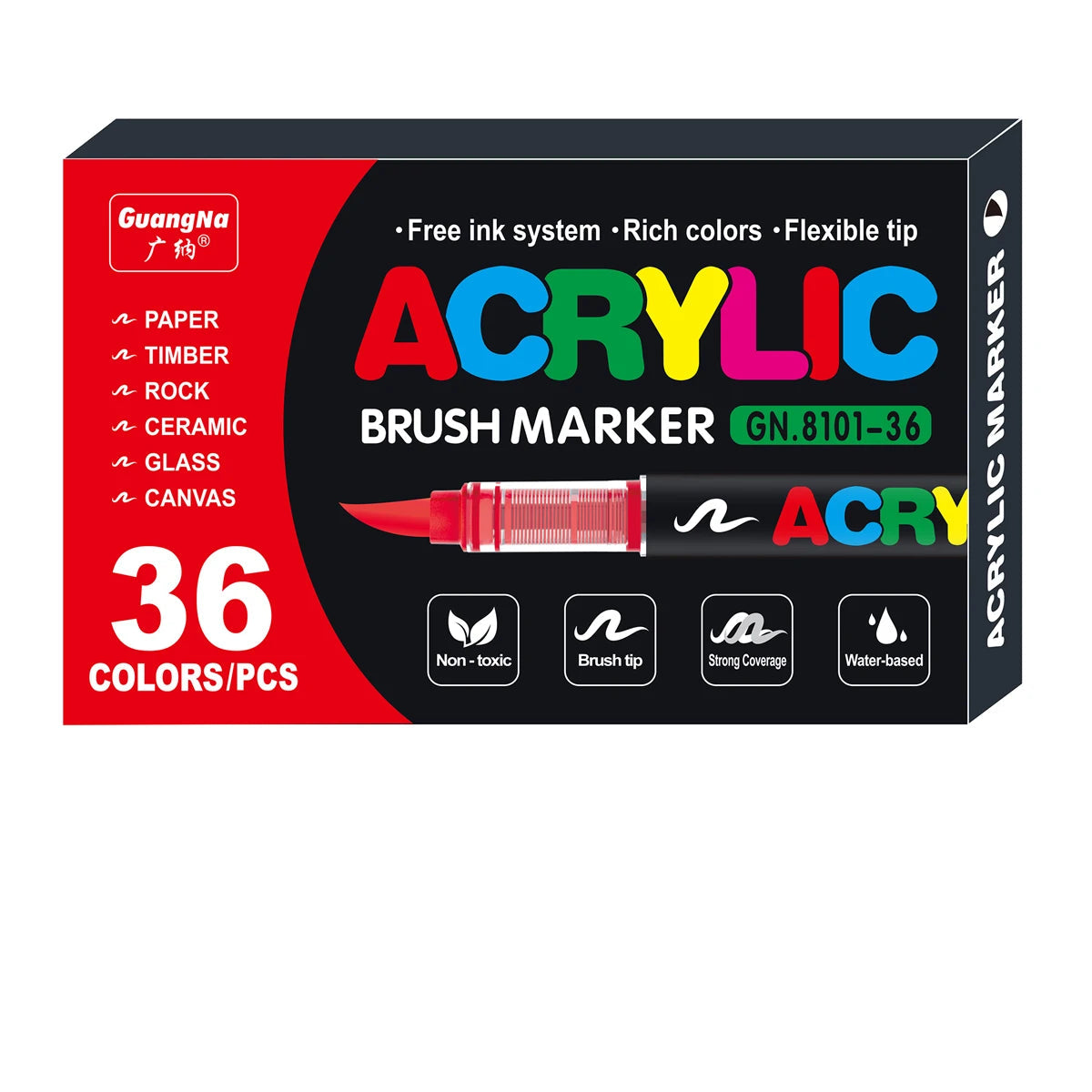 36 Colors 8101-36