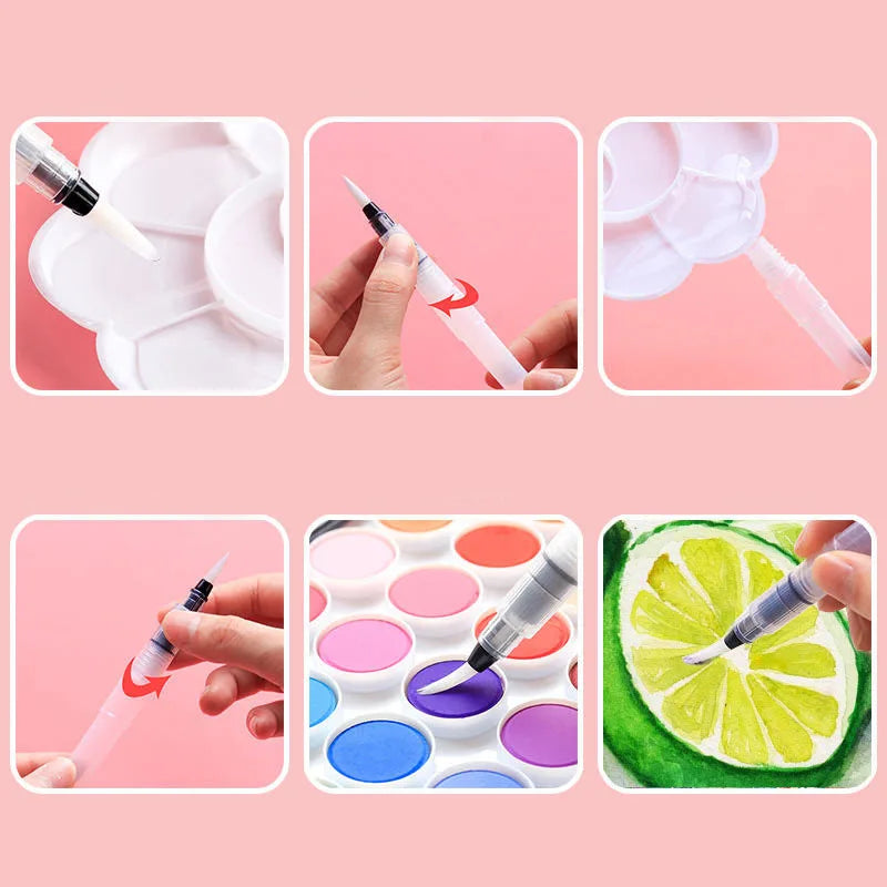 Watercolor Brush Pens Set