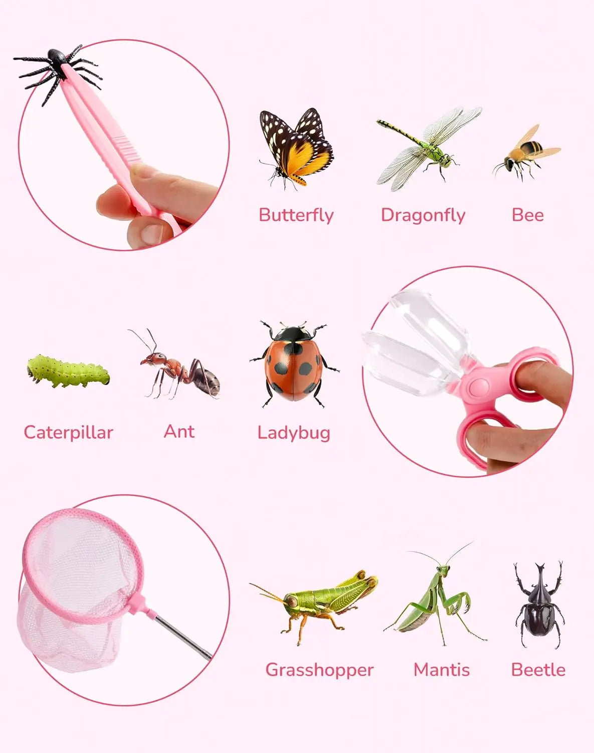 Kids Bug Catcher Kit - Outdoor Exploration Set