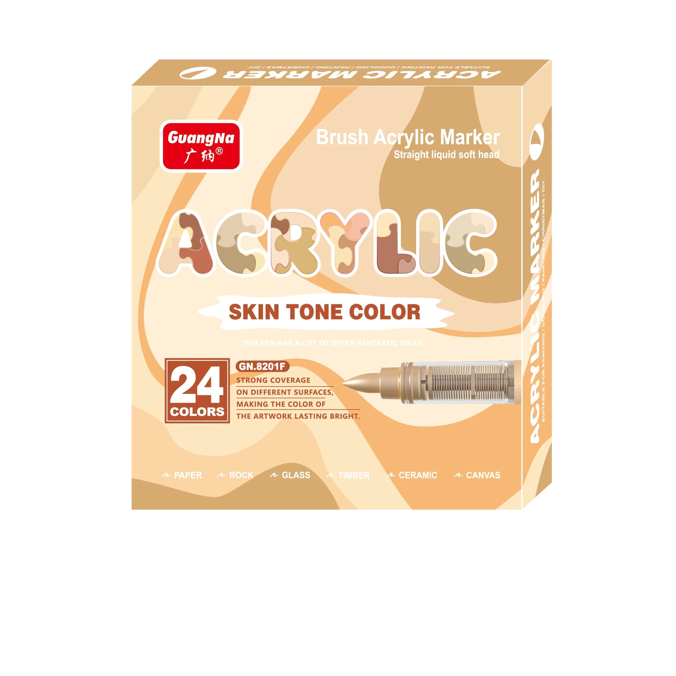 24 Skin Colors 8201F-24