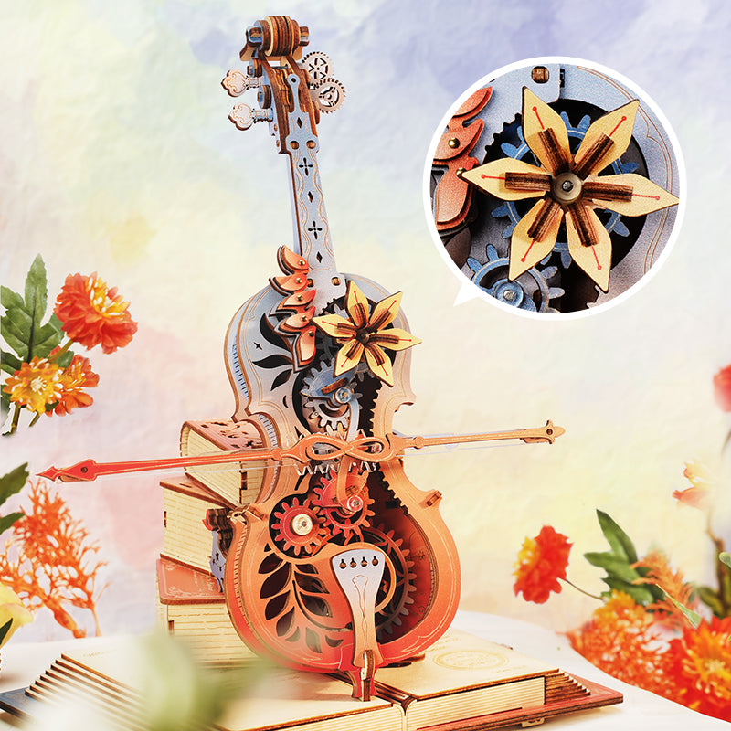 3D Wooden Puzzle Music Box - Rokr Symphony of Dreams