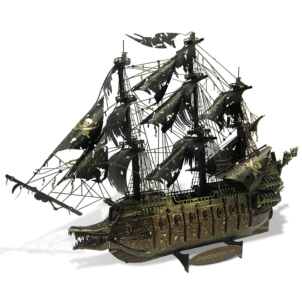 Flying Dutchman 3D Metal Puzzle: Piececool Pirate Ship Model