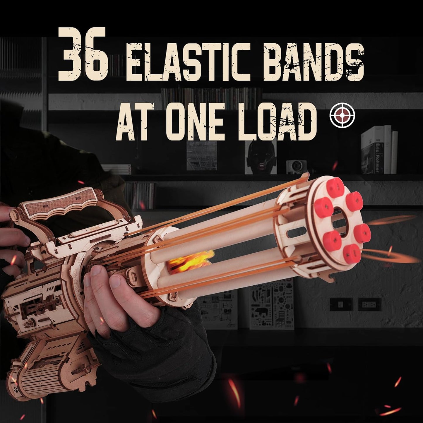 Rotating-Barrel Gun Toy