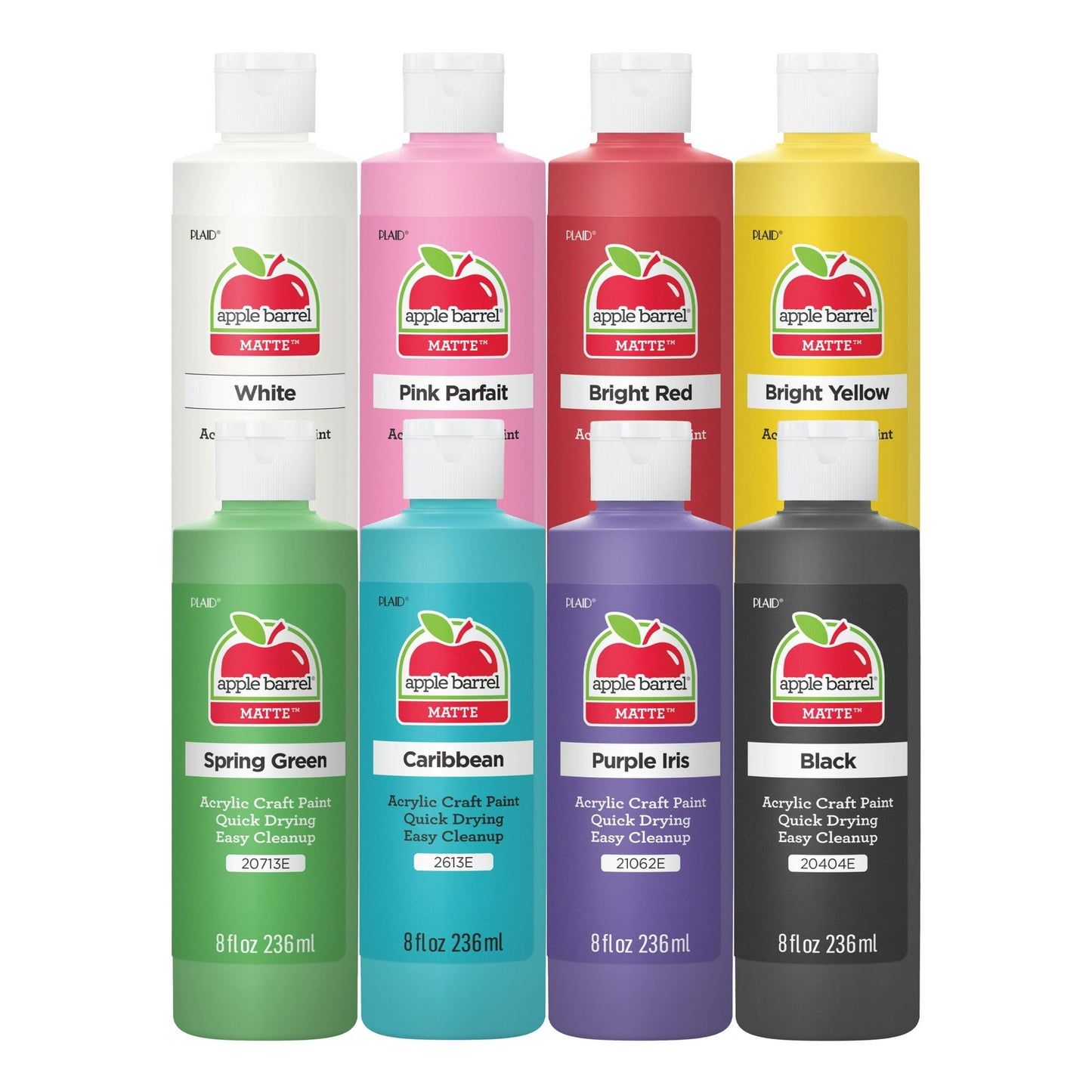 Acrylic Craft Paint Set - 8 Colors, Non-Toxic, Matte Finish