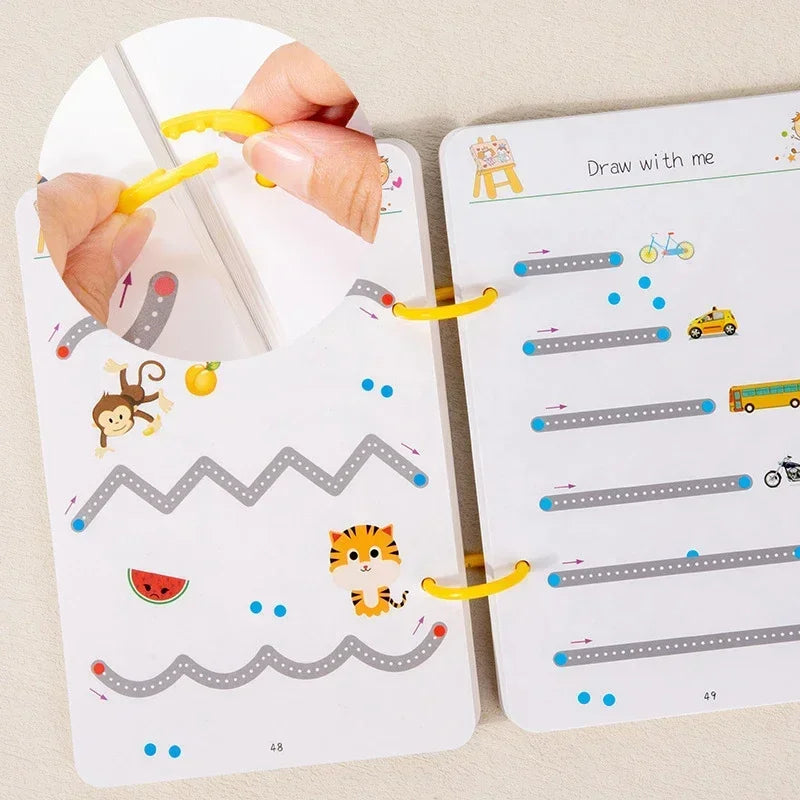 Magical Tracing Workbook: Reusable Montessori Practice Book