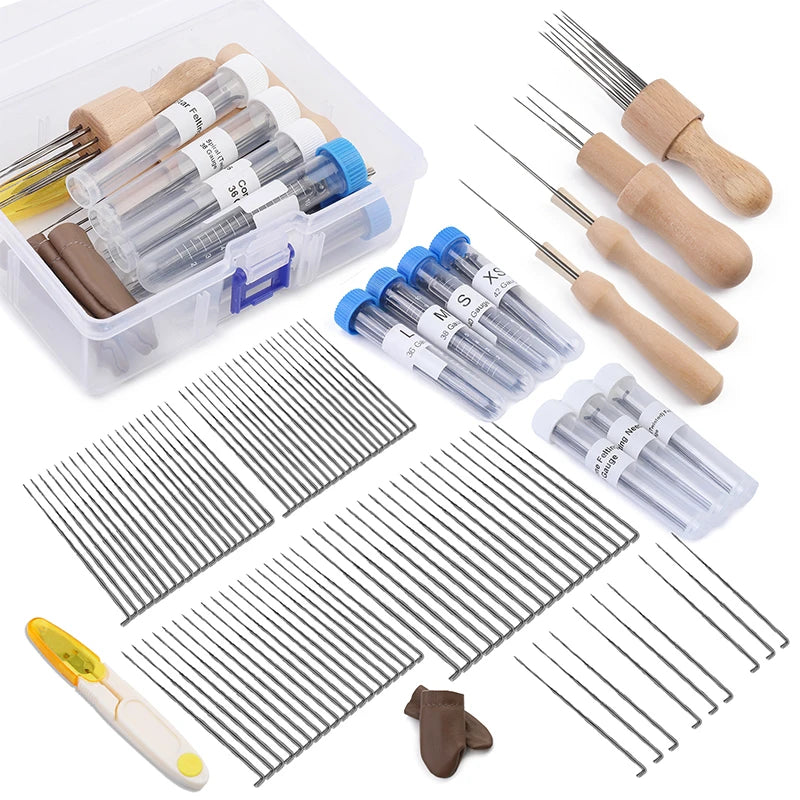 Felting Kit Type 2 - 104pcs