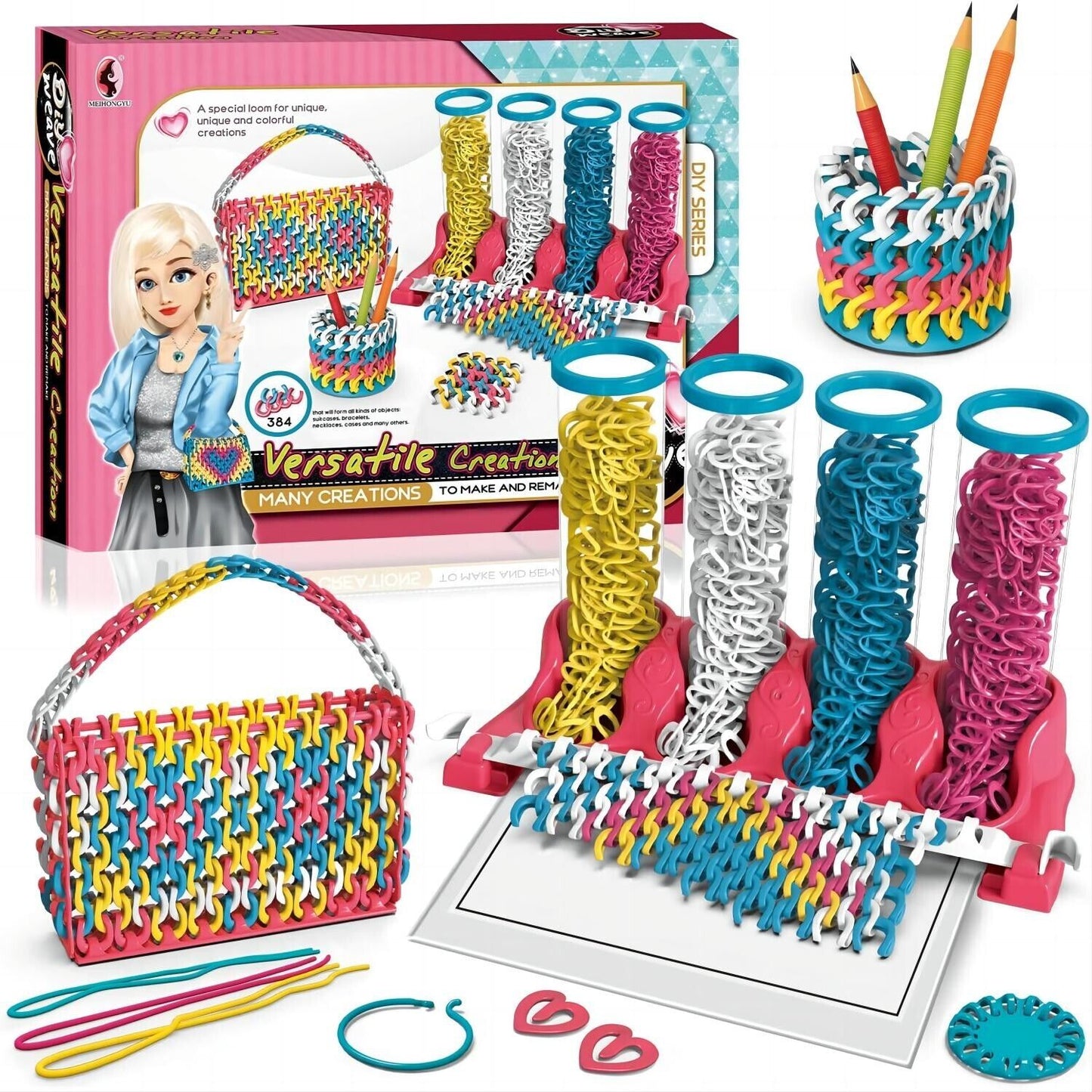Creative Ribbon Weaving Kit