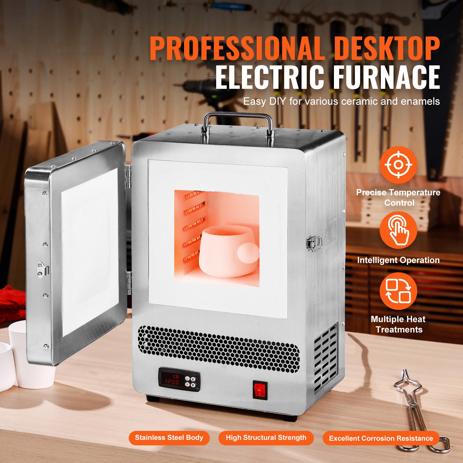 1500W Electric Melting Furnace