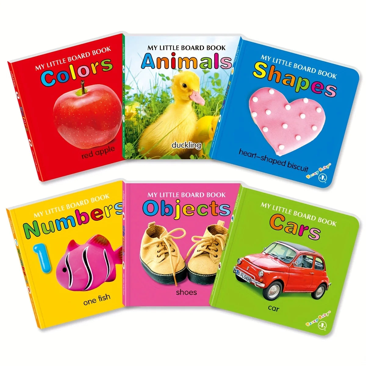 Baby Sensory Card Books - Interactive Newborn Development Toys