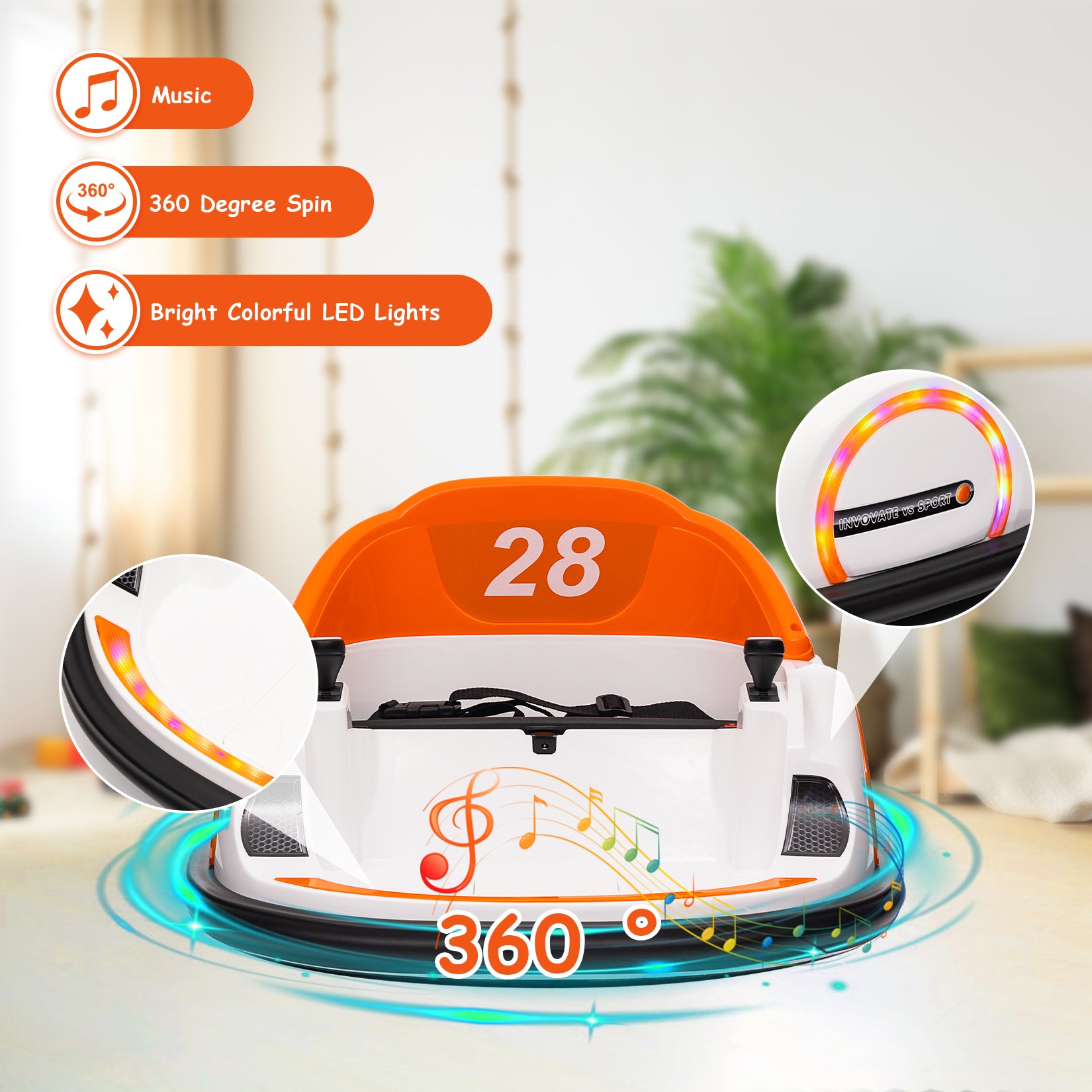 Kids Bumper Car with Remote
