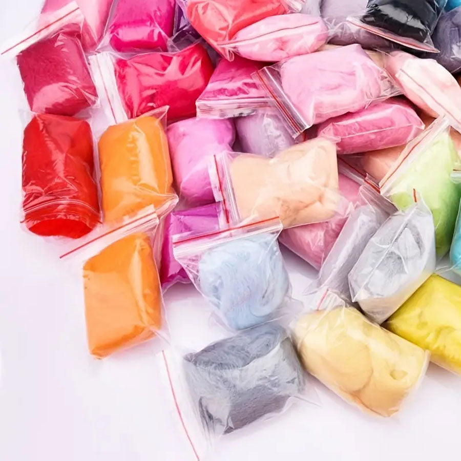 Wool Felt Pack: 36 Colors Wool Yarn for Needlework & DIY Crafts