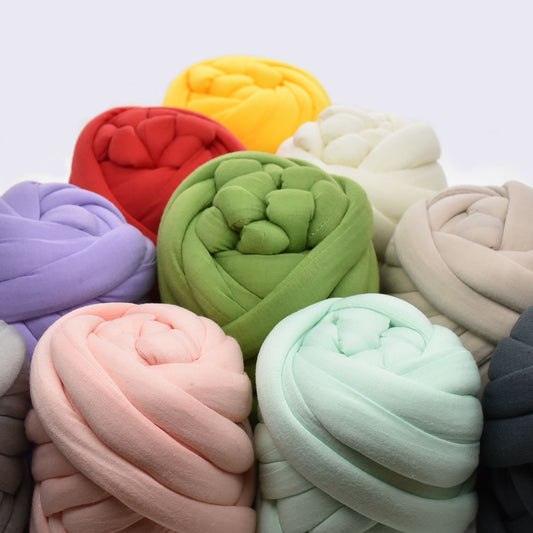 Chunky Yarn 250g: Soft Cotton for Arm Knitting & Crochet