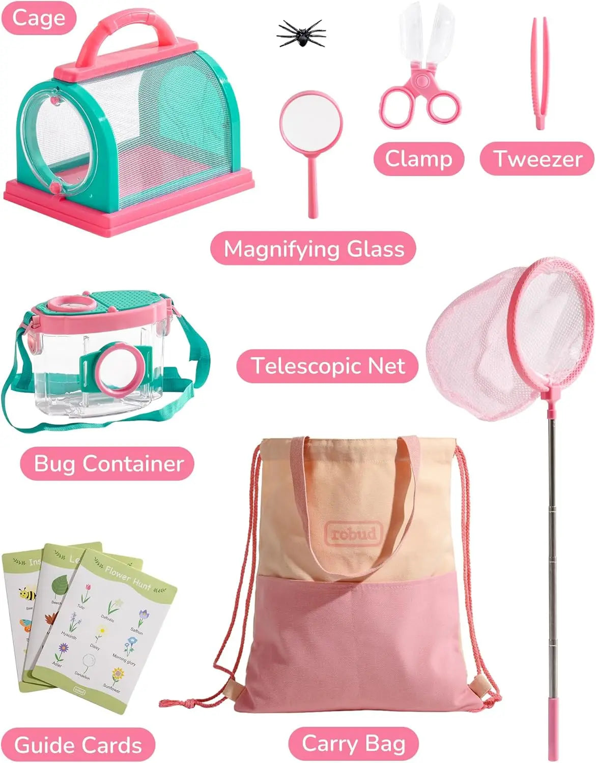 Kids Bug Catcher Kit - Outdoor Exploration Set