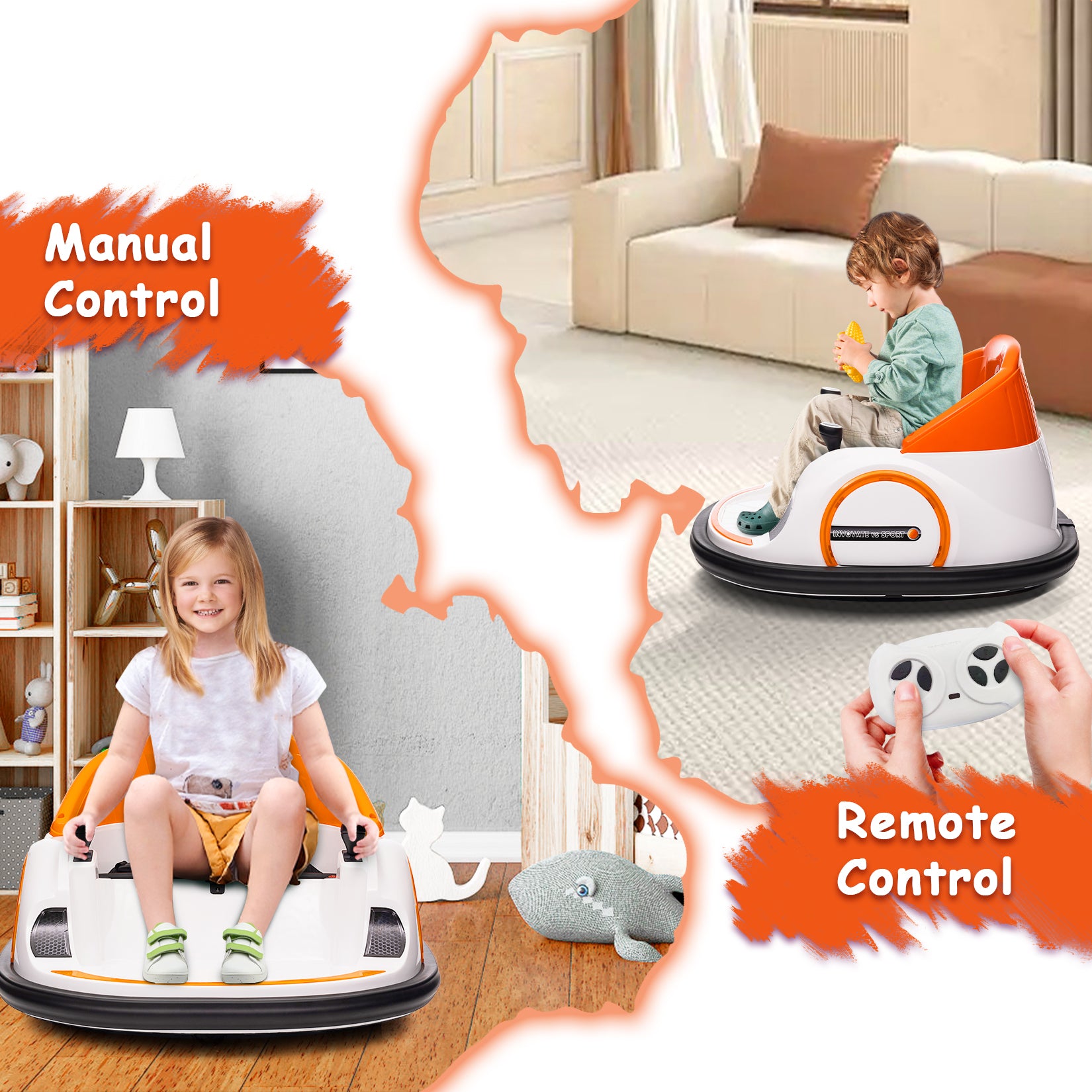 Kids Bumper Car with Remote
