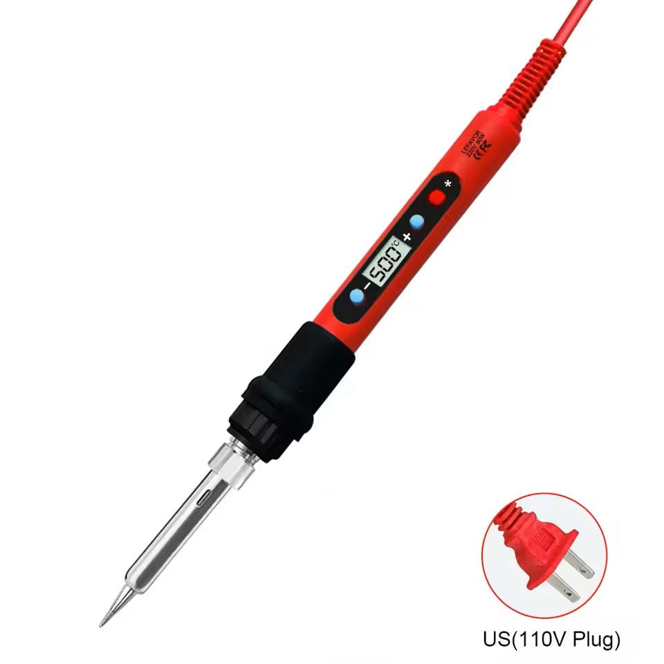 80W Electric Soldering Tool with LCD Display