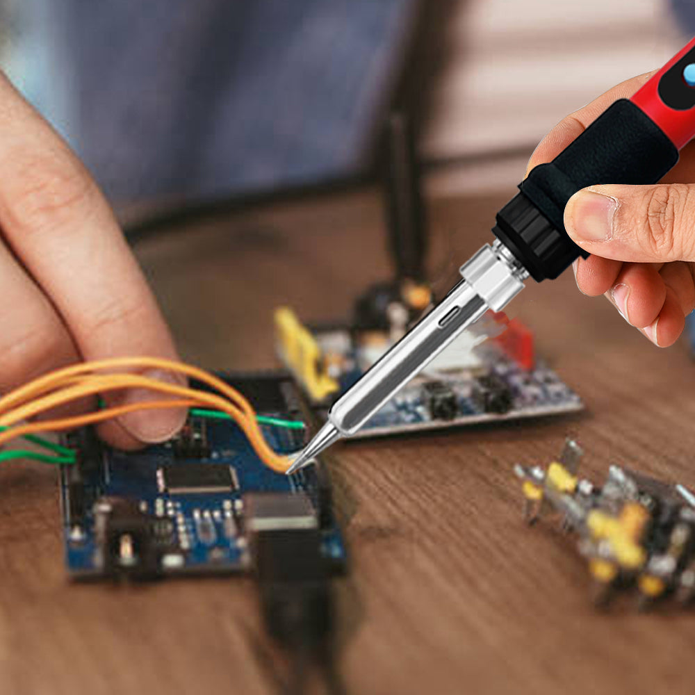 80W Electric Soldering Tool with LCD Display
