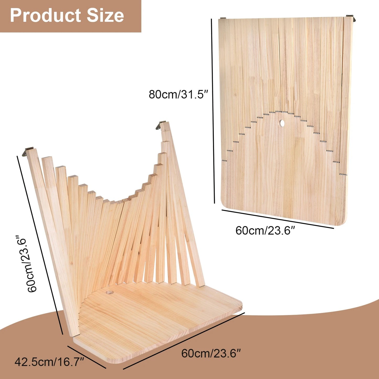 Space Saving Foldable Wall Table