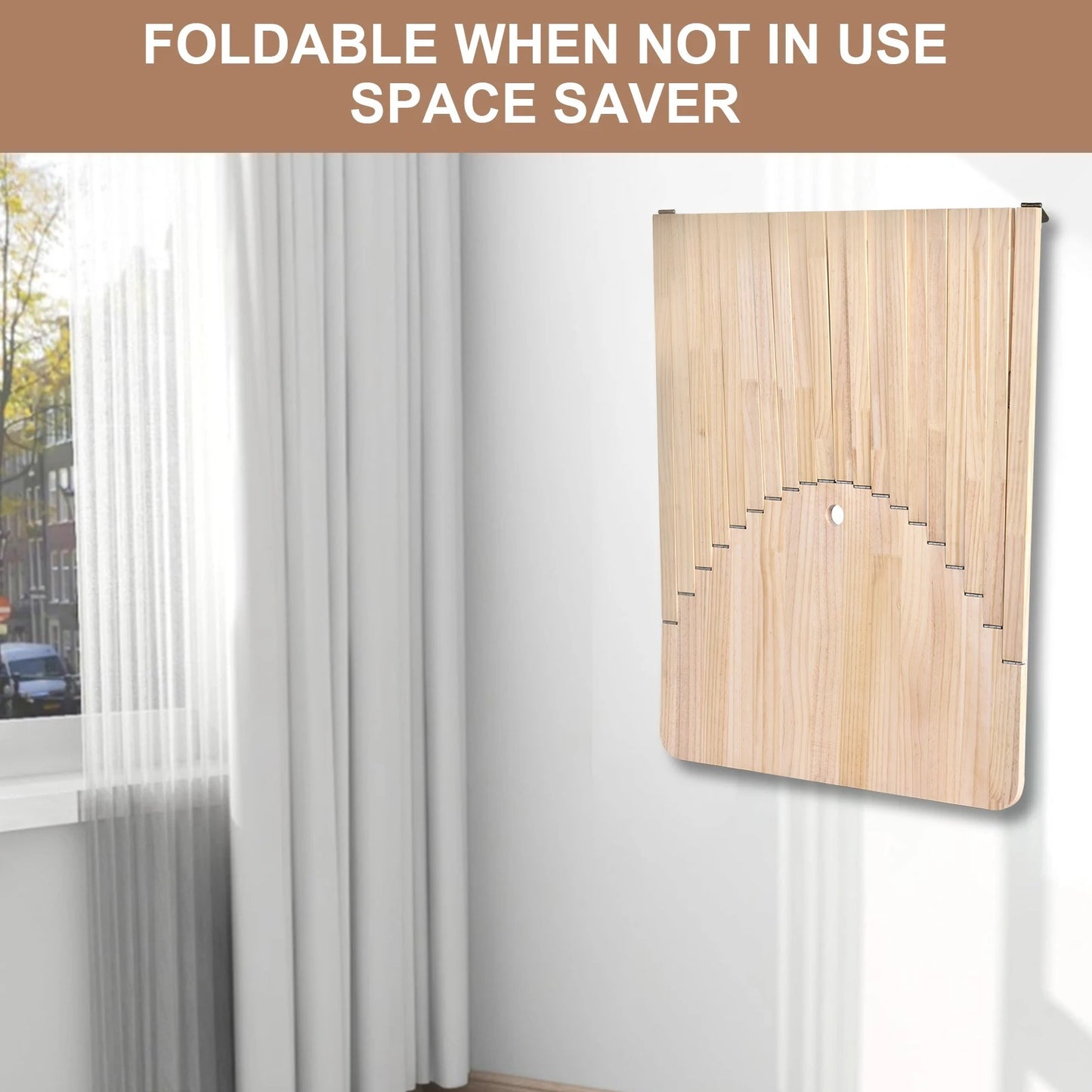 Space Saving Foldable Wall Table
