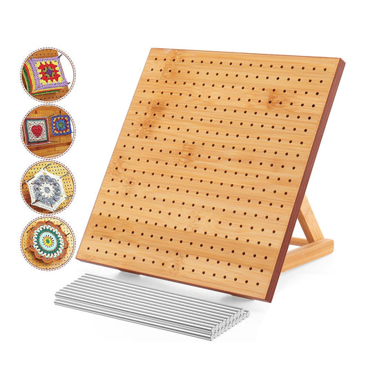 Bamboo Crochet Board Set