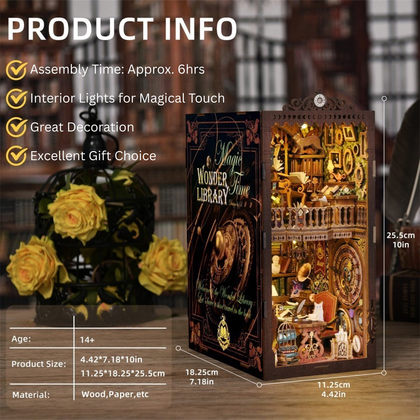 Wonder Library Book Nook Kit