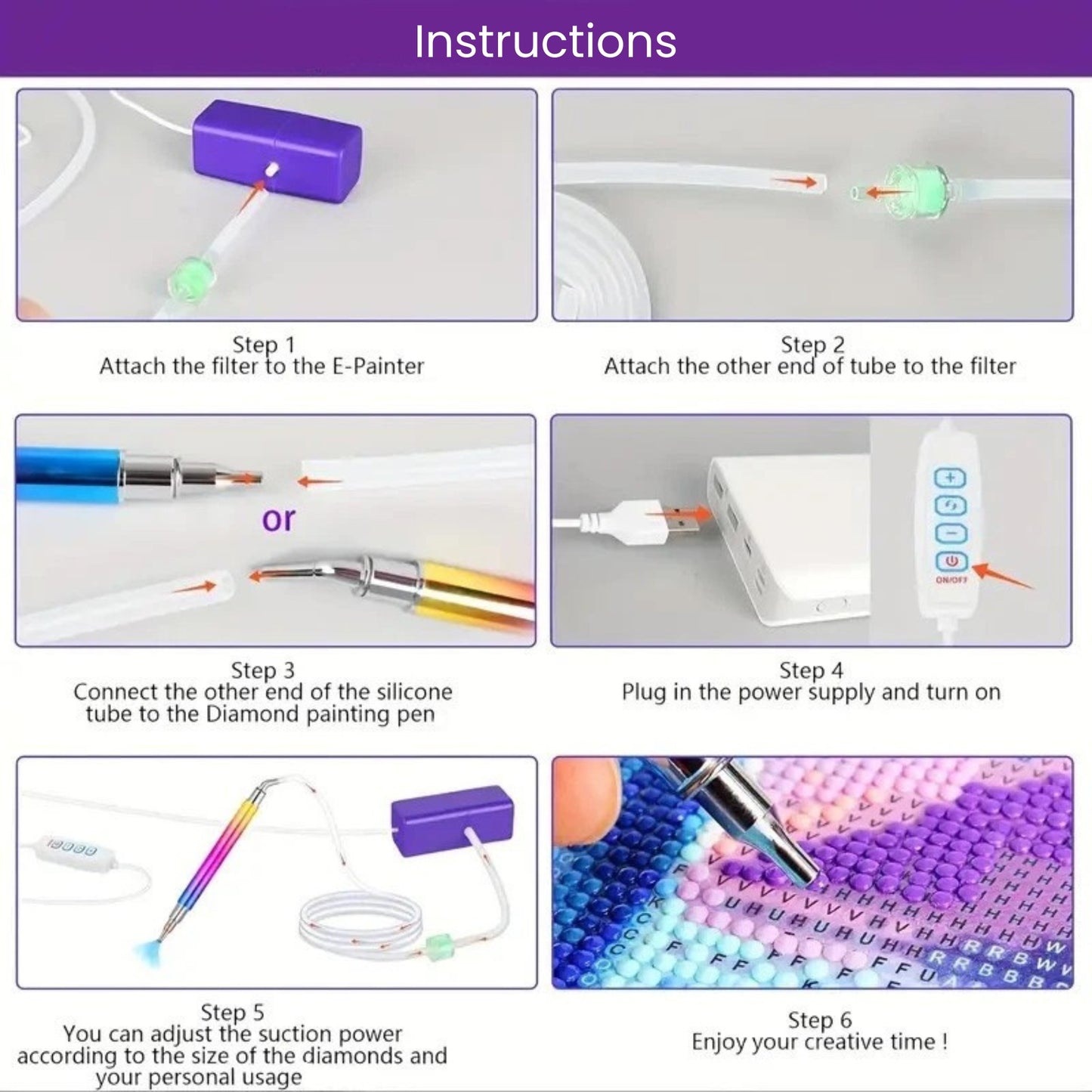 Electric Diamond Painting Pen