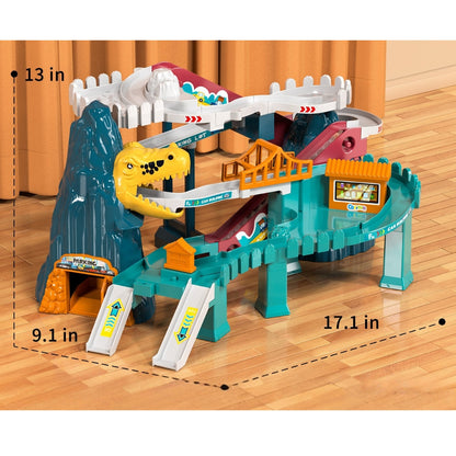 Dinosaur Race Track Playset