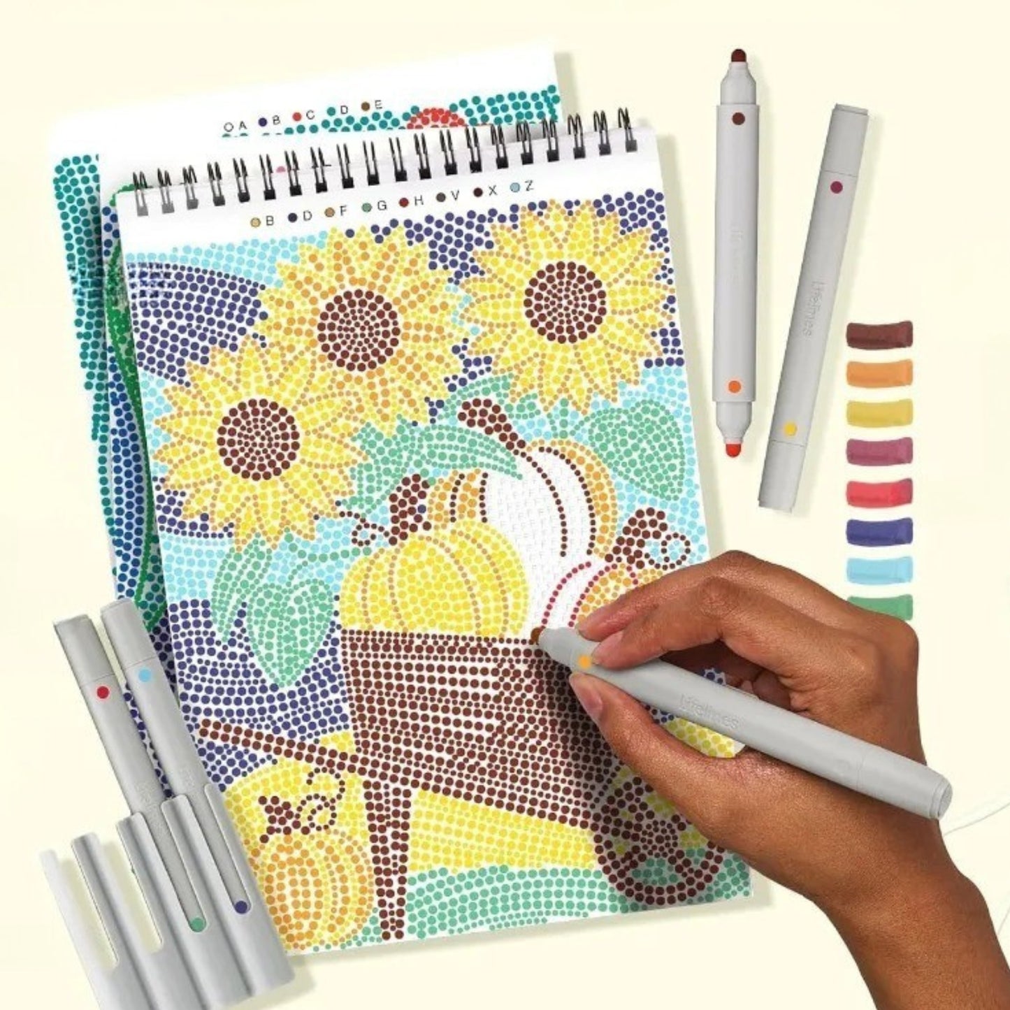 Dot-by-Letter Art & Markers