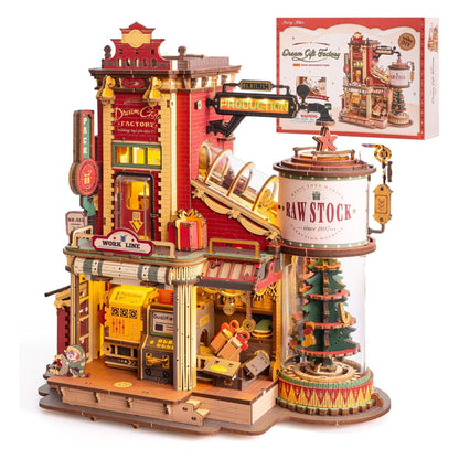 3D Wooden Puzzle Music Box