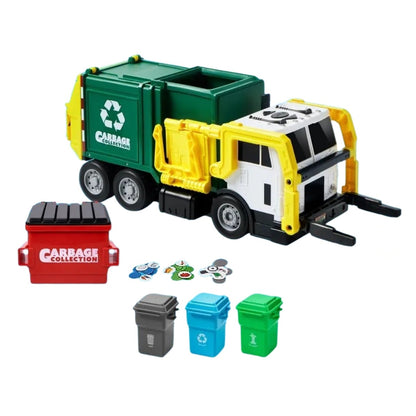 Garbage Truck Toy Set