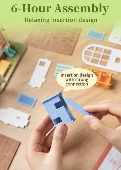 Miniature Dreamy Garden Dollhouse