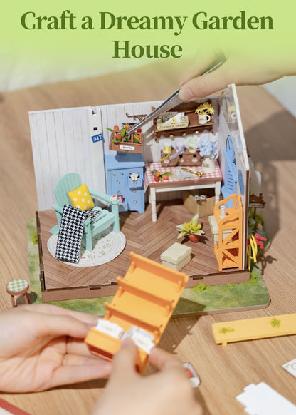 Miniature Dreamy Garden Dollhouse